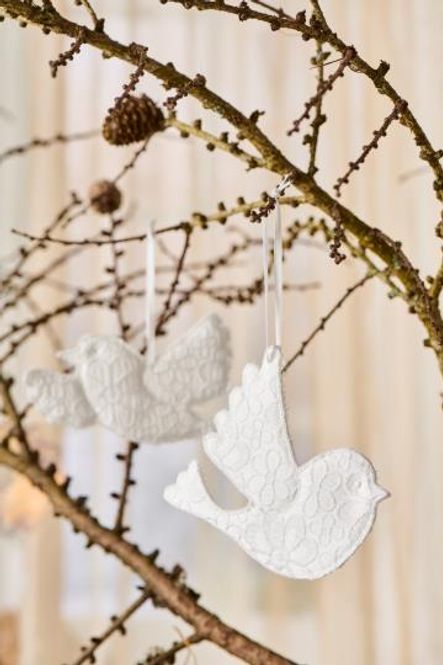 Hovedbilde Brodert fugl - My nostalgic Christmas