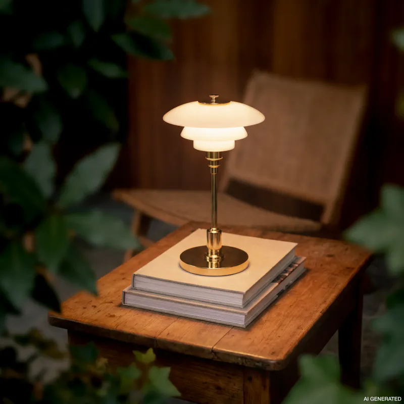 Louis Poulsen PH 1-1 Portabel lampe - Brass metallised