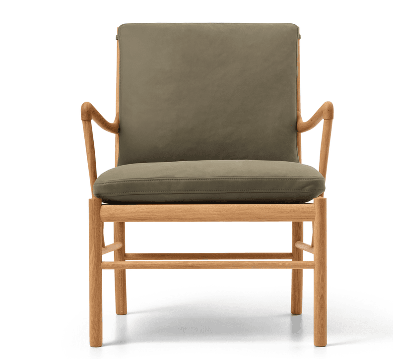 Carl Hansen & Søn OW149 Colonial Chair  - Oljet eik/ Jade Terra 20368