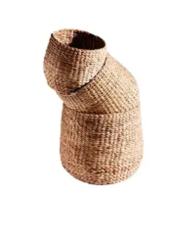 MUUBS Basket Round (S+M+L) - Nature S/3 pcs. Vannhyasint - Ø53xH48 cm