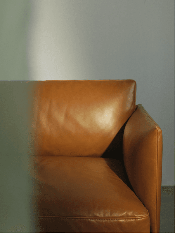 Muuto Outline Studio 3-seter Sofa Refine leather Cognac 