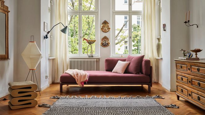 Hovedbilde Vitra pute 65x55 cm Hola/Blush Pink