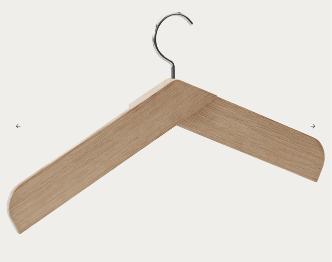 Hovedbilde Fritz Hansen Collar Hanger - Kleshenger - Eik 