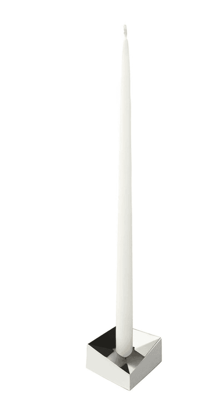 Stoff Nagel reflect candle holder large, chrome