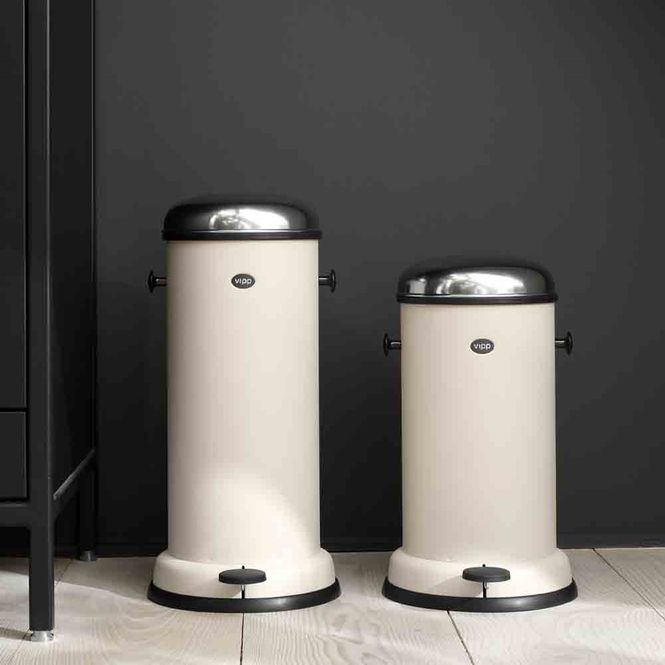 Hovedbilde Vipp16 pedalbøtte beige