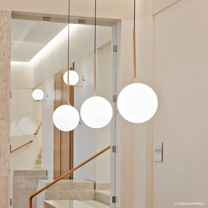 Flos IC S1 pendel - messing