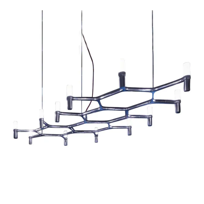 Hovedbilde Nemo Lighting Crown plana - Taklampe, Polert ...