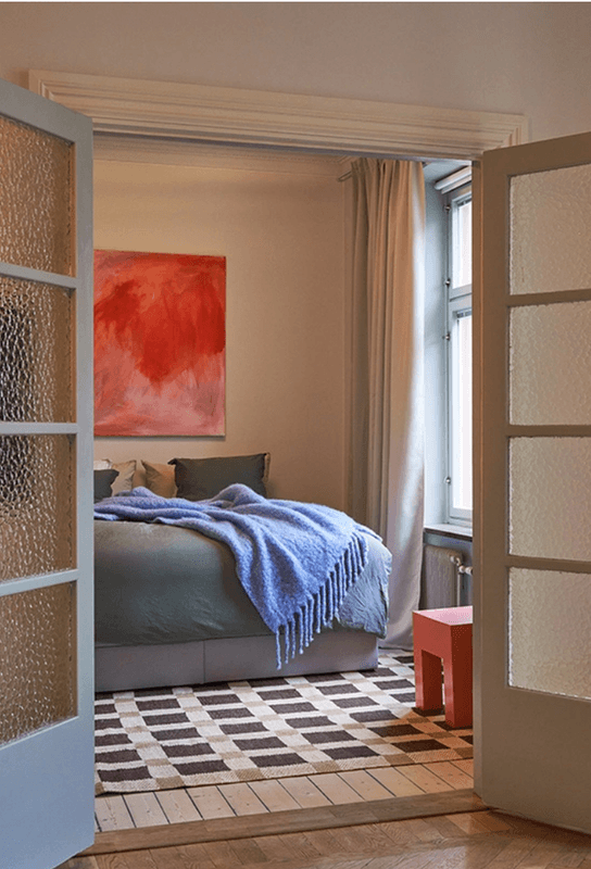 Layered Evelina Kroon Jute teppe 300x300cm