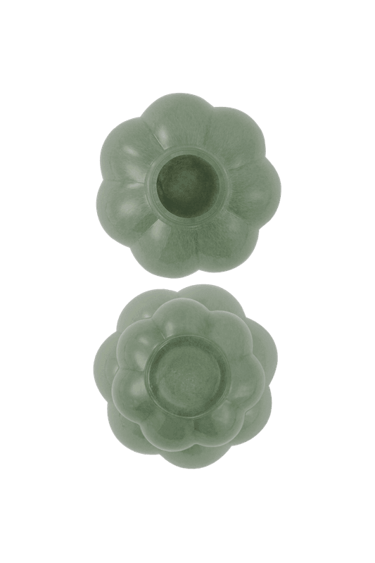 AYTM - UVA glass vase Pastel Green Ø26xH28 cm