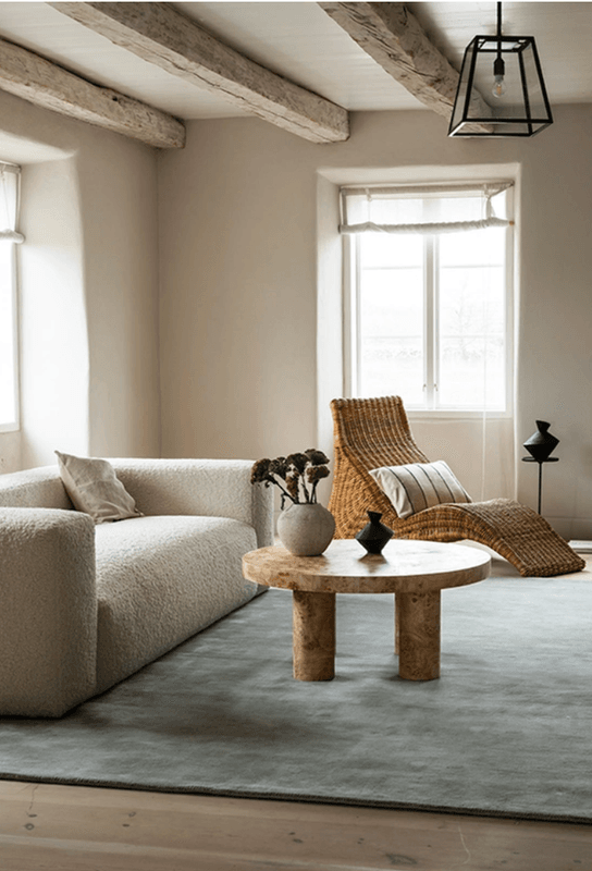Layered Classic Solid Ullteppe 180x270cm