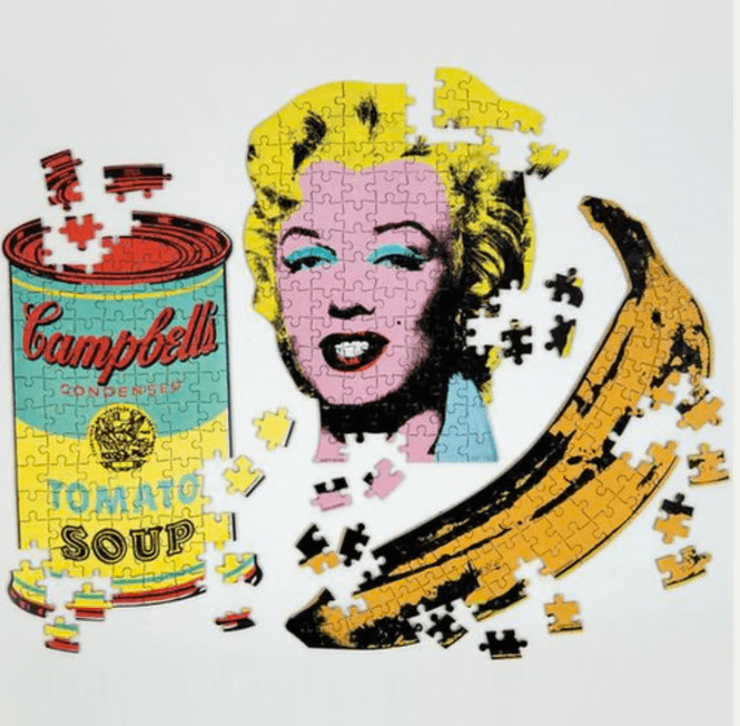 Hovedbilde Puslespill Andy Warhol Mini Puzzle - Marilyn