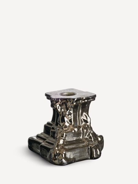 Bilde av Kosta Boda Rocky Baroque lysestake glossy glaze ...