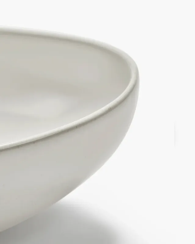 Serax off-white Out of lines serveringsskål oval