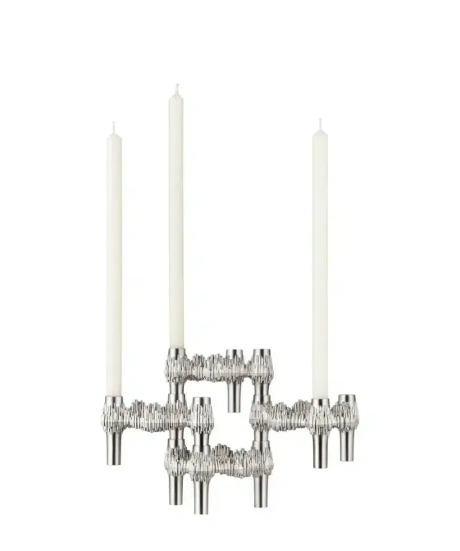 Stoff Nagel 3 pk. - Quist Brushed Chrome