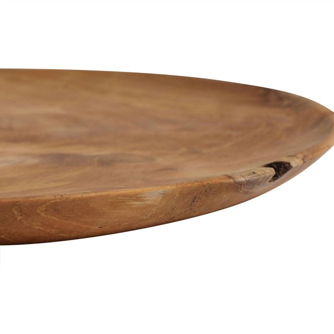 Hovedbilde Muubs Tallerken Natur Teak Ø37