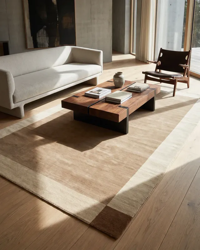 Classic Collection Signature Frame Gulvteppe - Caramel 200x300 cm