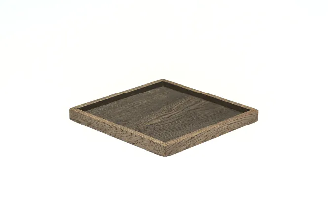 Hovedbilde The Oak Men Square Tray - Square 225 , Dark Oak