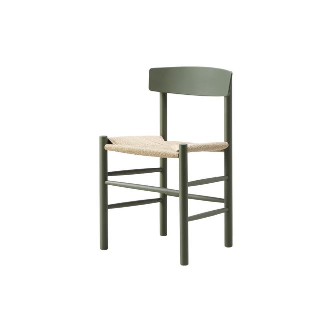Hovedbilde Fredricia J39 Folkestolen - Khaki / Naturflett
