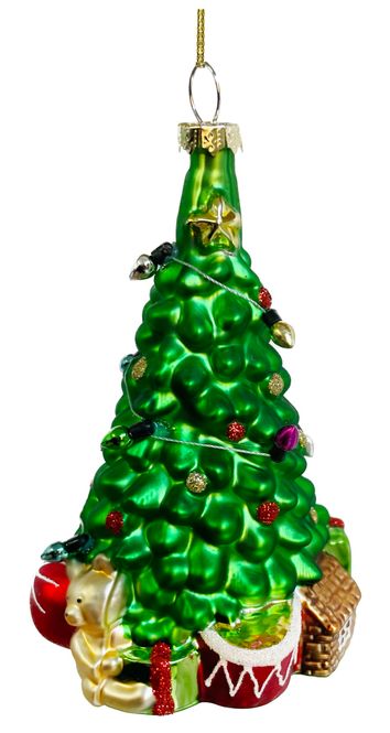 Hovedbilde Juletre ornament - Grønn 12 cm