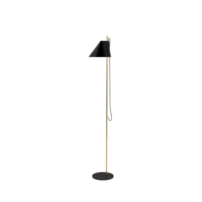 Hovedbilde Louis Poulsen Yuh gulvlampe - Sort / messing