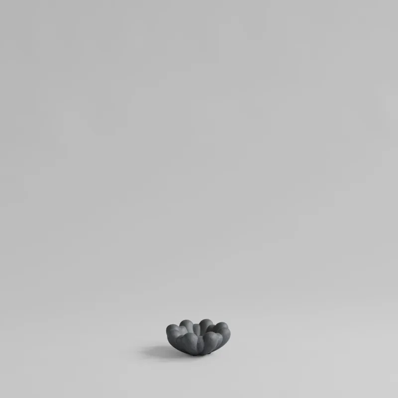 101 Copenhagen Bloom Tray, Mini - Dark Grey