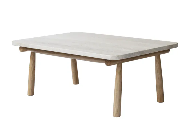 Hovedbilde Dux Domus Sofabord eik/travertine